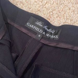 New Alex Garfield regular length women black pants